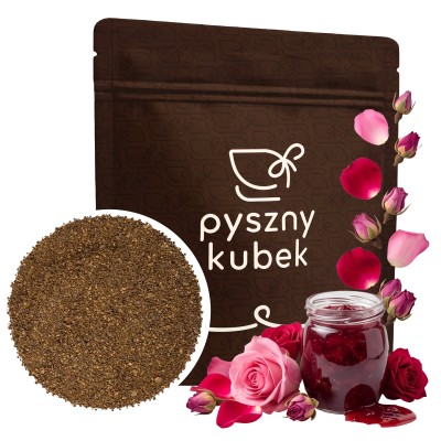 Kawa Arabica mielona o smaku płatków róży