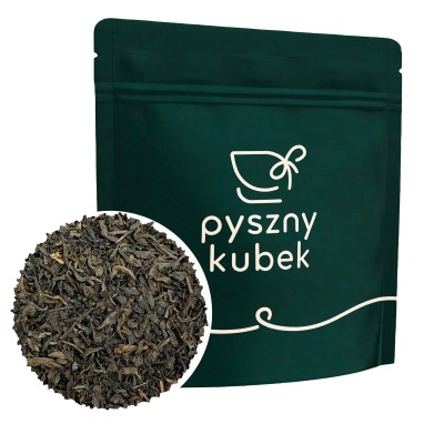 Klasyczna czerwona herbata liściasta Pu-Erh o właściwościach prozdrowotnych w eleganckim opakowaniu
