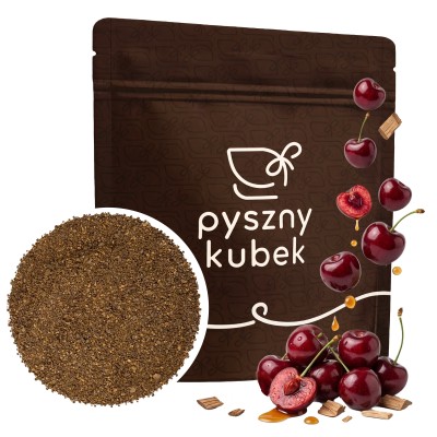 Kawa mielona smakowa Wiśnie w Rumie sklep PysznyKubek
