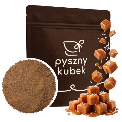 Kawa rozpuszczalna smakowa Słony Karmel sklep PysznyKubek