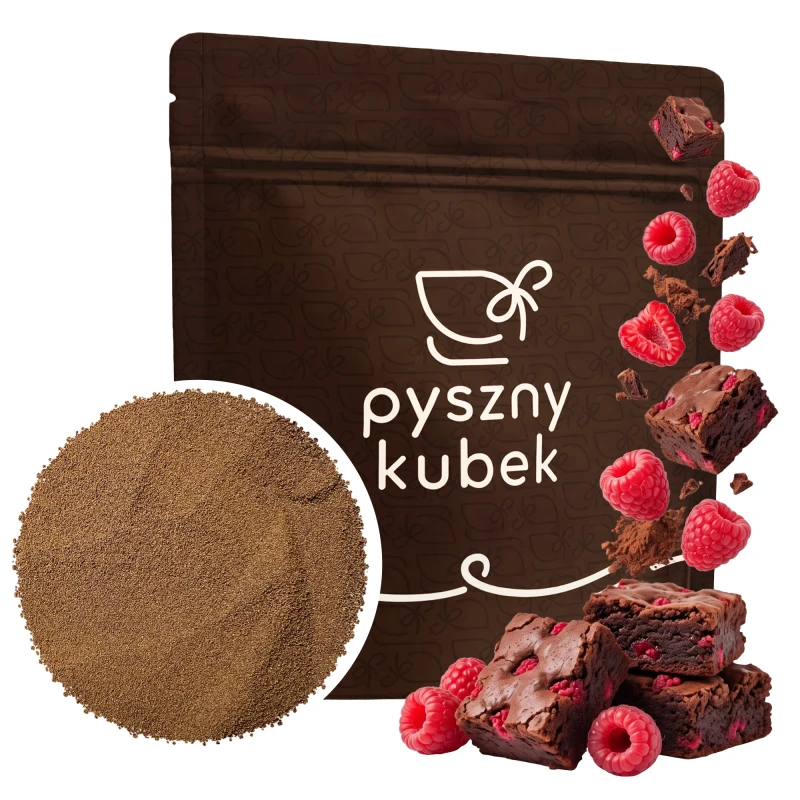 Kawa rozpuszczalna smakowa Malinowe Brownie sklep PysznyKubek