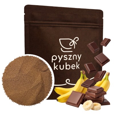 Kawa rozpuszczalna smakowa Banan w Czekoladzie sklep PysznyKubek