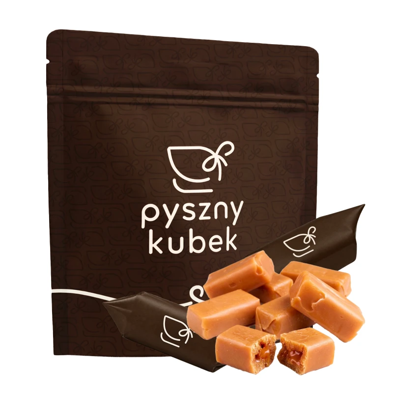 Rzemieślnicza krówka mleczna o smaku Adwokatu