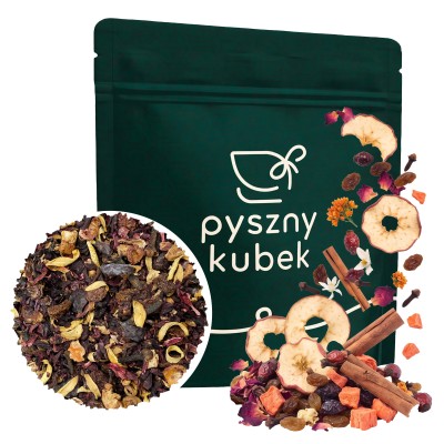 Wyjątkowa owocowa herbata sypana Wspomnienie Lata w eleganckim opakowaniu