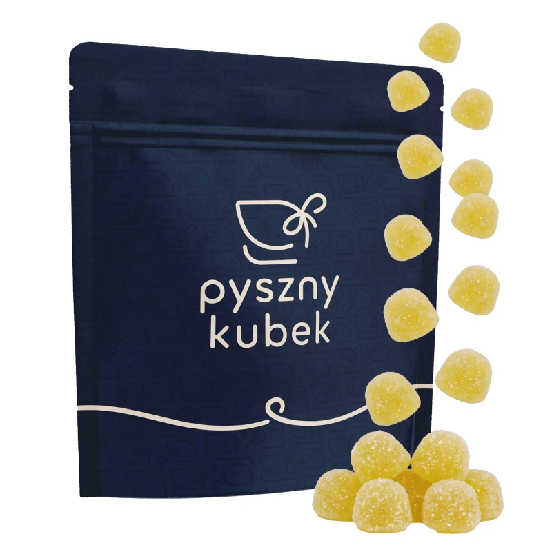 Kwaśne żelki o egzotycznym smaku mango w opakowaniu 120g
