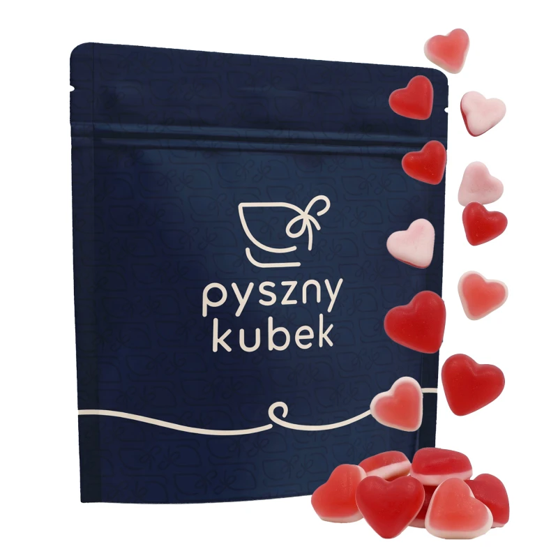 Polskie żelki w kształcie serduszek