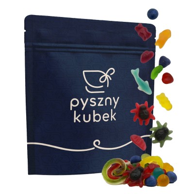 Owocowa mieszanka żelków polskiej produkcji