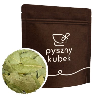 Suszone liście laurowe w szczelnym opakowaniu strunowym