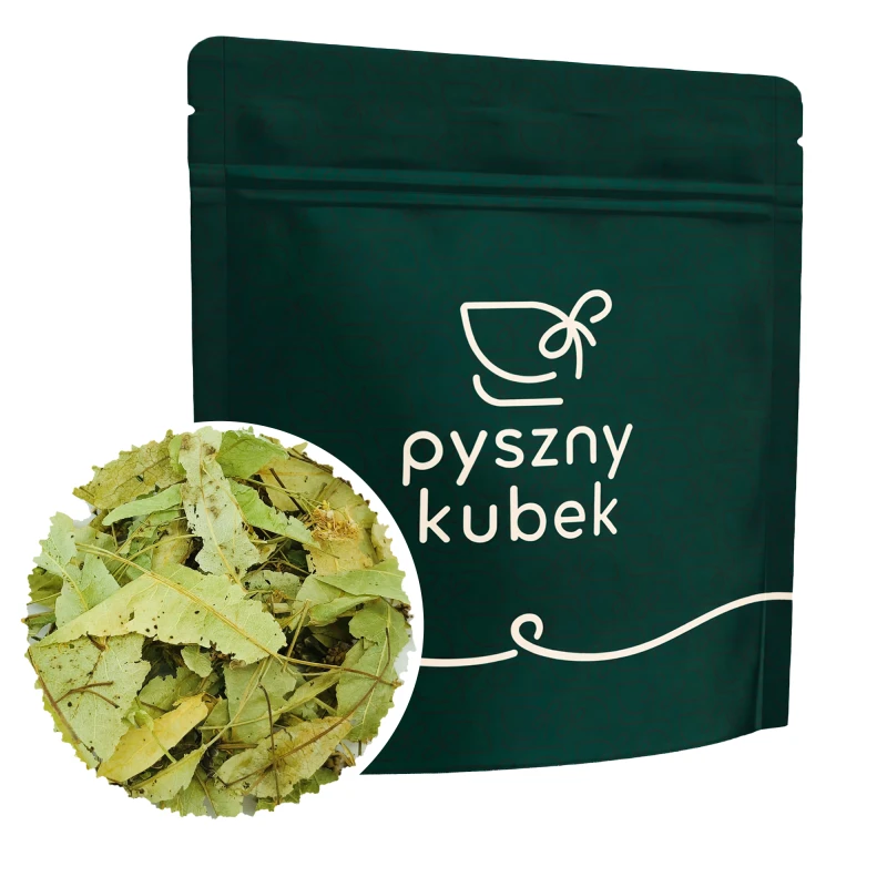 Suszone kwiaty lipy w szczelnym opakowaniu strunowym