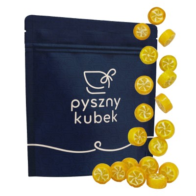 Ręcznie robione cukierki cytrynowo-pomarańczowe