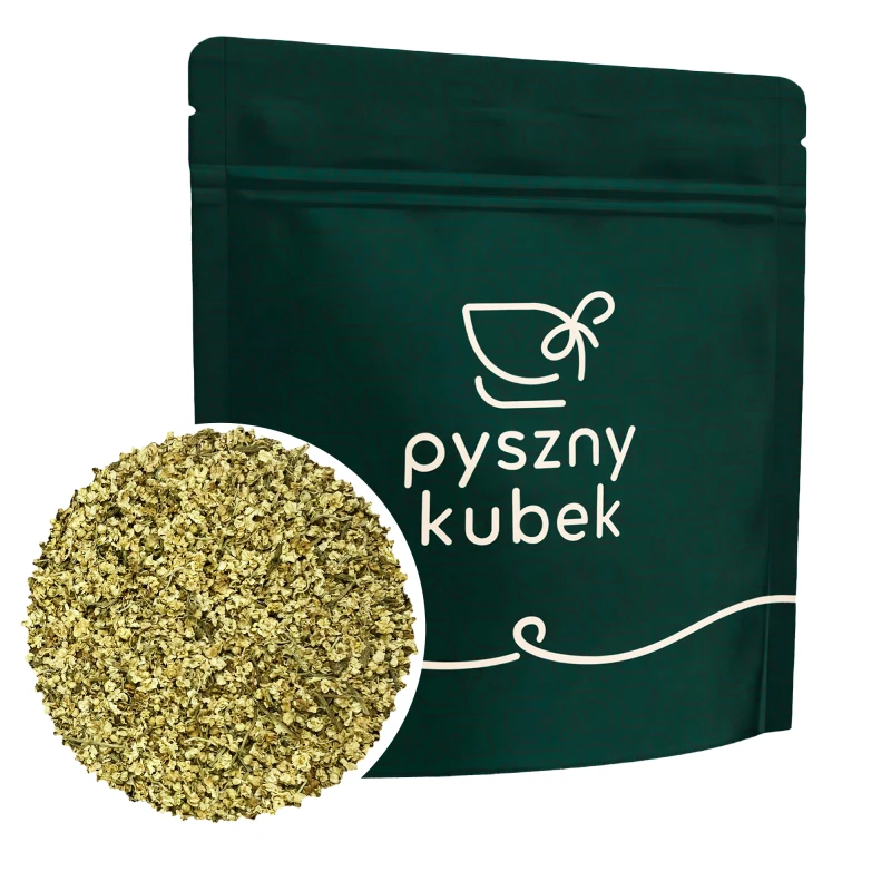 Suszone kwiaty czarnego bzu w szczelnym opakowaniu strunowym