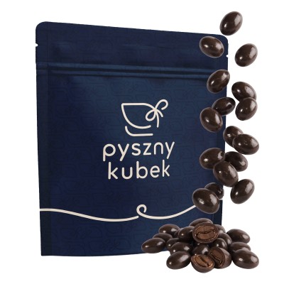 Chrupiące ziarna kawy Arabica oblane deserową czekoladą