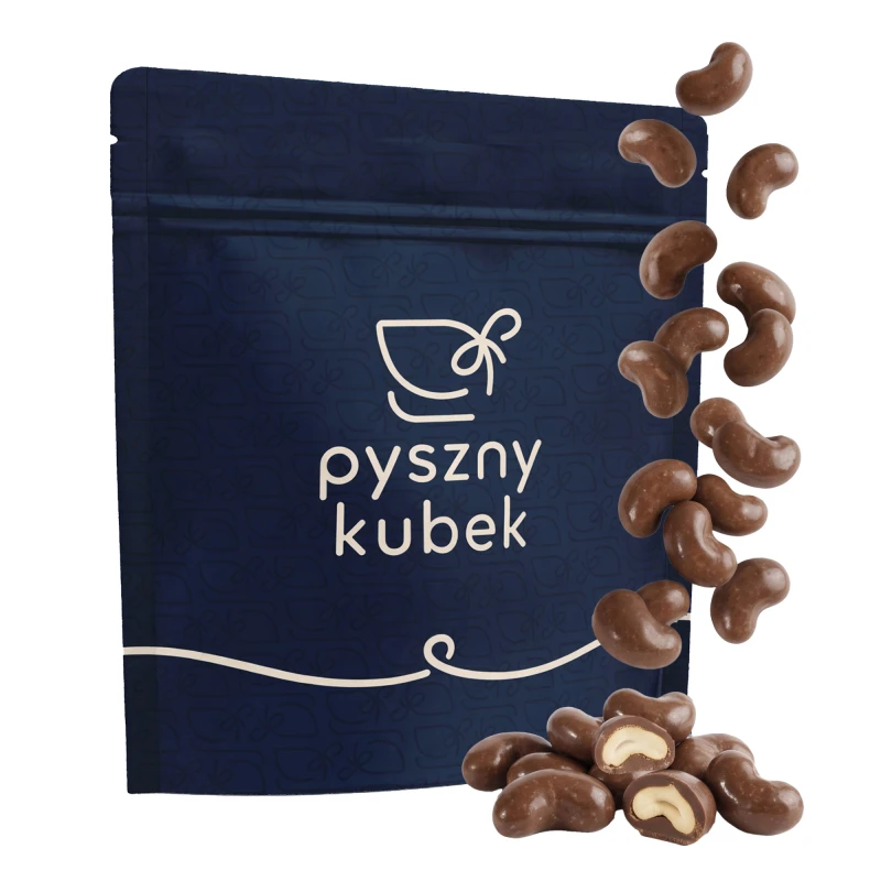 Orzechy nerkowca w mlecznej czekoladzie z manufaktury