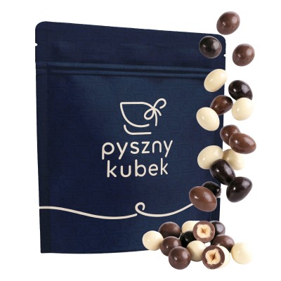 Orzechy laskowe w mixie czekolad z manufaktury