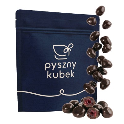 Polskie wiśnie w czekoladzie deserowej w torebce 100g
