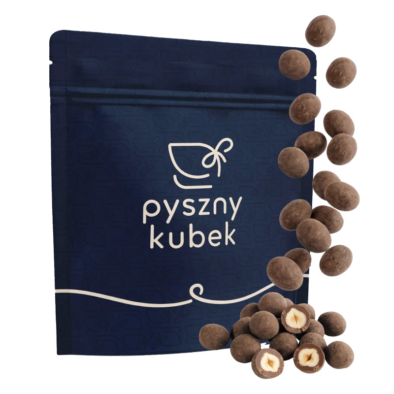 Orzechy laskowe w mlecznej czekoladzie z kawą z manufaktury