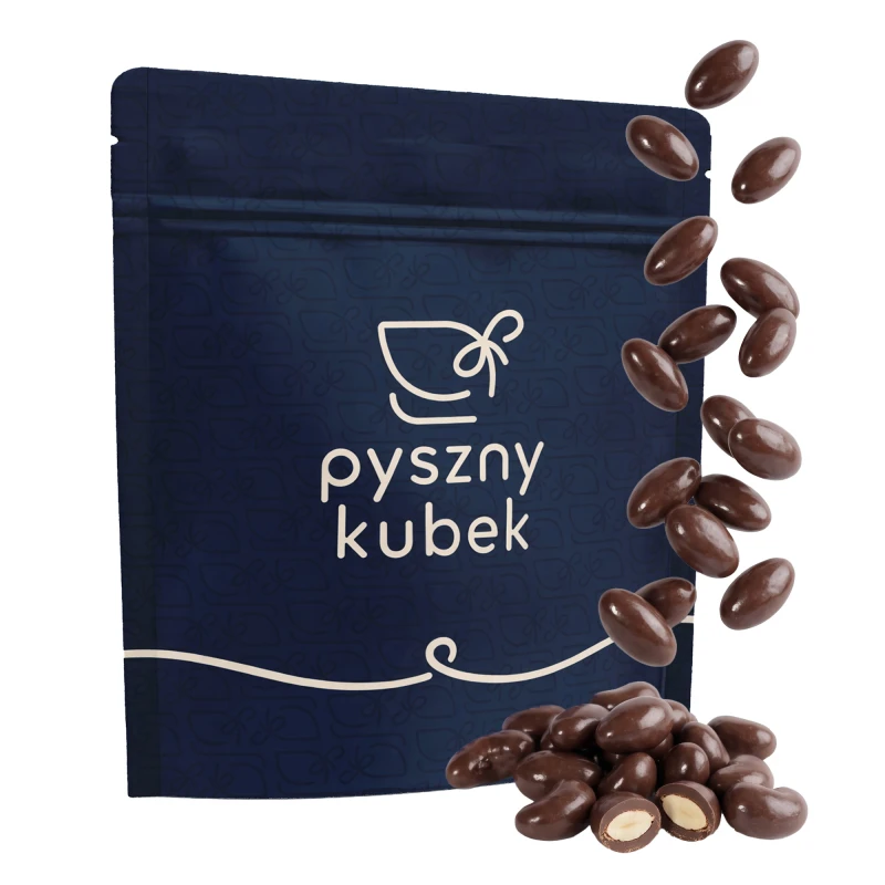 Migdały w deserowej czekoladzie z manufaktury