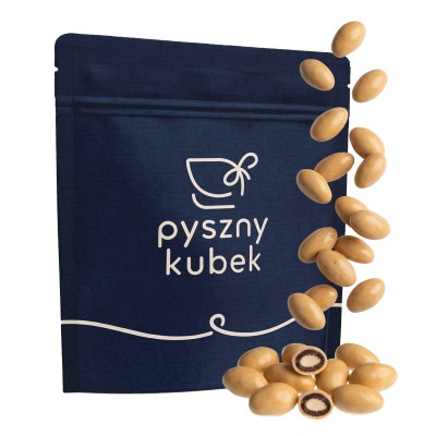 Migdały w czekoladzie o smaku słonego karmelu z manufaktury