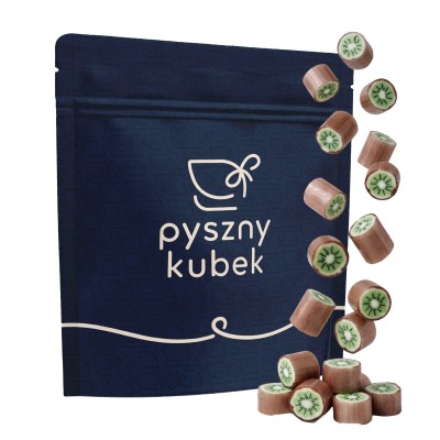 Ręcznie robione cukierki o smaku kiwi 100g