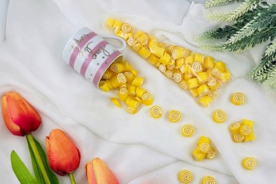 Cukierki jogurtowo-pomarańczowe w tradycyjnym stylu